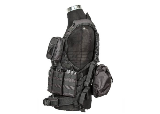 VISM Zombie Zombat Tactical Vest Kit ( Black )