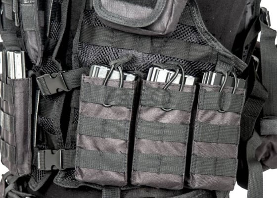VISM Zombie Zombat Tactical Vest Kit ( Black )