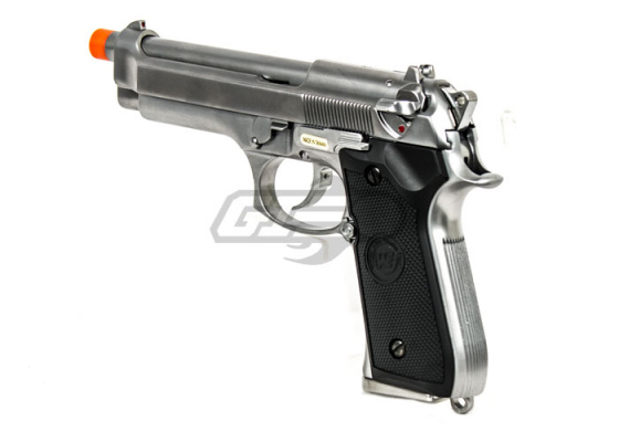 WE M92 GBB Airsoft Pistol ( Silver )