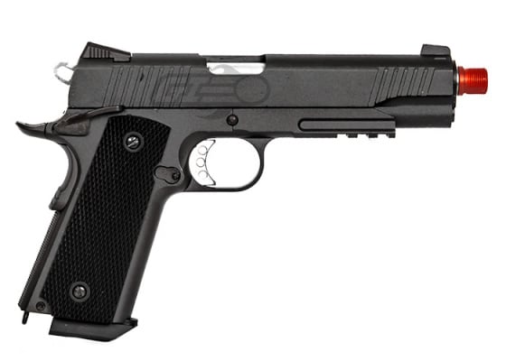Well 1911 G194 CO2 Blowback Airsoft Pistol ( Black )
