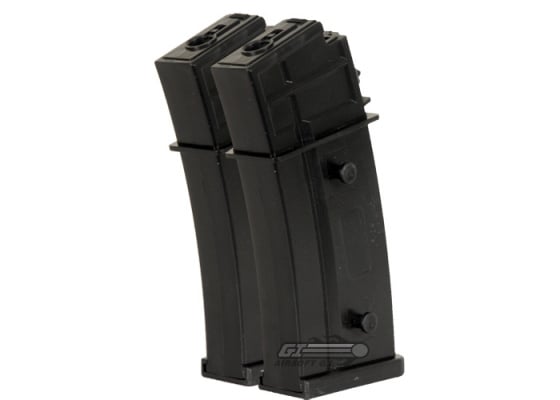 MAG MK36 / G36 100 rd. AEG Mid Capacity Magazine - 2 Pack ( Black )
