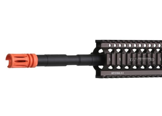 Airsoft GI Desert G4-A1 w/ Daniel Defense 9" Lite Rail Blowback Version AEG Airsoft Rifle ( Custom / Tan / No Iron Sights )