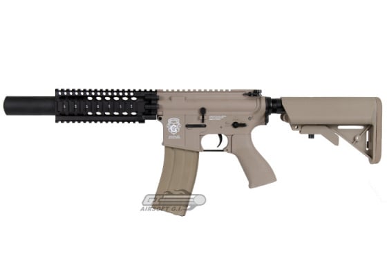 Airsoft GI Desert G4-A2 Silent Death Blowback Version AEG Airsoft Rifle ( Tan / Custom )