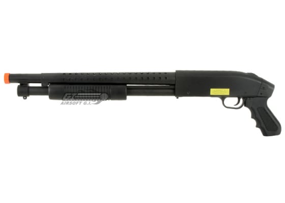 AGM M500 Pistol Grip Spring Airsoft Shotgun ( Black )
