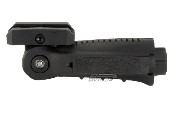 AIM Sports Foldable Tactical Ergonomic Vertical Grip w/ Pressure Pad Housing