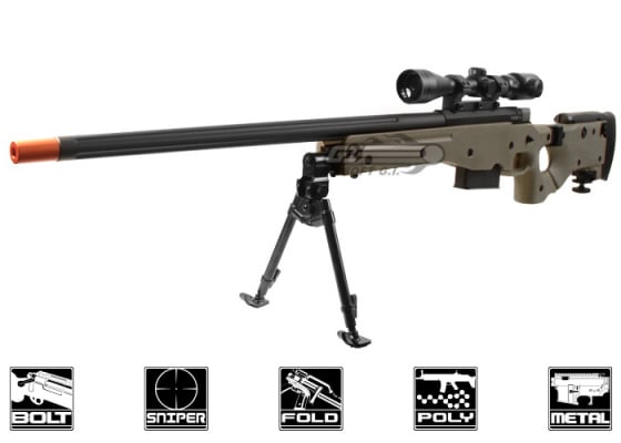 Ares AW-338 Bolt Action Spring Sniper Airsoft Rifle ( OD Green )