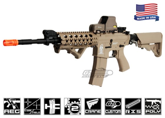 Airsoft GI Desert G4-A3 Version 2 M4 Carbine AEG Airsoft Rifle ( Black )