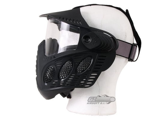 Action Army Extreme Full Face Mask ( Black )