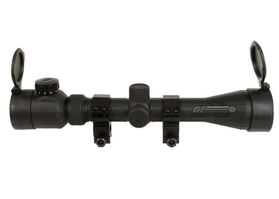 Bravo 3-9X40 OE Scope ( Red & Green Illuminated w/ Scope Rings )