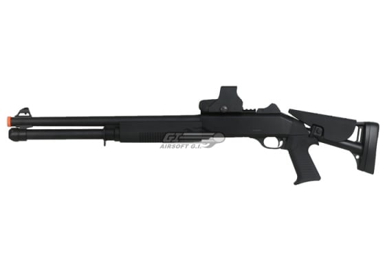 Bravo B28DL 3 Burst 1014 Spring Airsoft Shotgun ( Black )