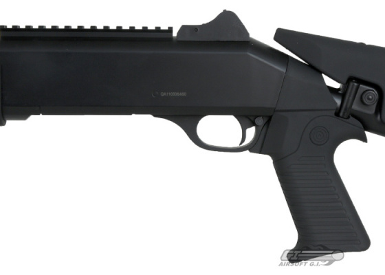 Bravo B28DL 3 Burst 1014 Spring Airsoft Shotgun ( Black )