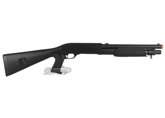 Bravo B28A 3 Burst M3 Spring Airsoft Shotgun ( Black )