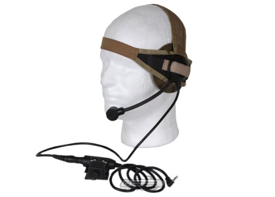 Bravo SEL Headset Style #2 for Motorola 1 Pin ( Tan )