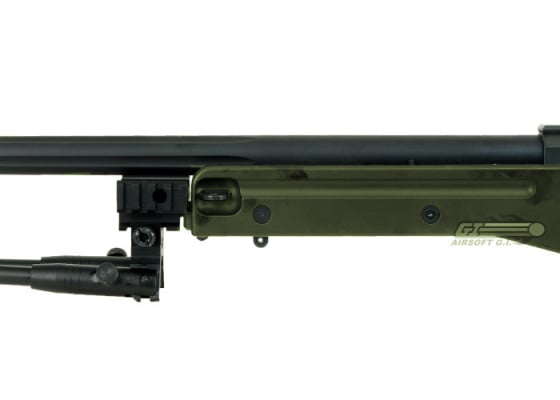 Bravo MK98 Bolt Action Sniper Airsoft Rifle w/ Bipod ( OD Green )