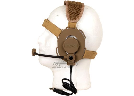 Bravo BM Headset Style #1 Version 2 for Motorola 1 Pin ( Tan )