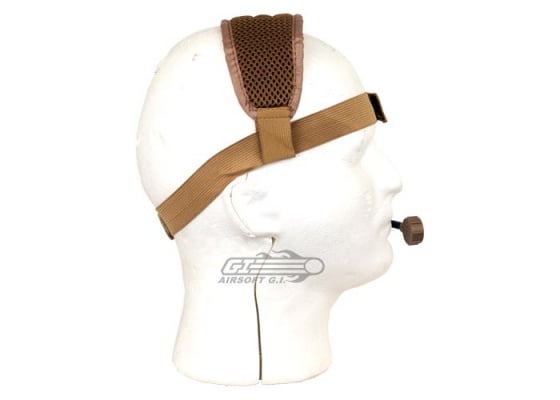 Bravo BM Headset Style #1 Version 2 for Motorola 1 Pin ( Tan )