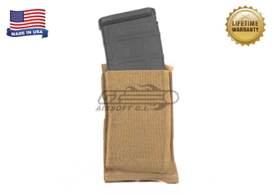 Blue Force Gear Ten-Speed Single M4 Magazine Pouch Helium Whisper ( Coyote )