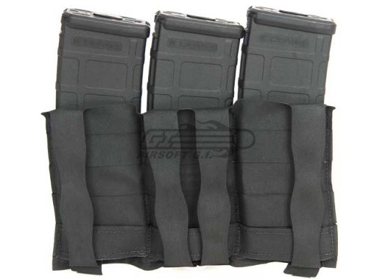 Blue Force Gear Ten-Speed Triple M4 Pouch Helium Whisper ( Black )