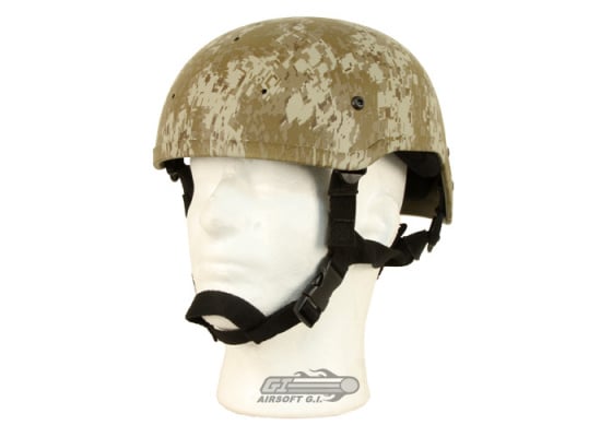 Bravo Light Weight Mich Style Helmet ( Desert Digital )