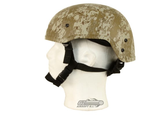 Bravo Light Weight Mich Style Helmet ( Desert Digital )