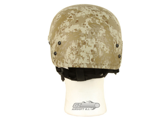 Bravo Light Weight Mich Style Helmet ( Desert Digital )