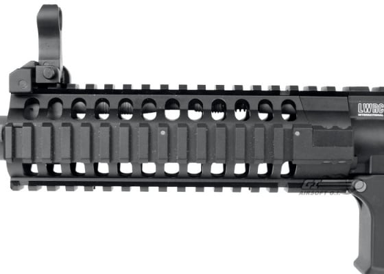 CA Full Metal Blow Back LWRC PSD AEG Airsoft Rifle ( Black )