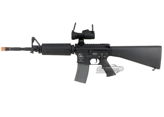 CA Full Metal Armalite M15A4 Full Stock Carbine AEG Airsoft Rifle ( X Series )