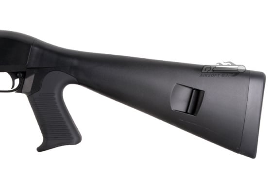 Fire Power Multi-Shot Full Stock Spring Airsoft Shotgun ( Black )