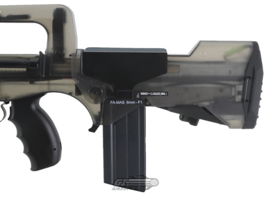 FAMAS Canadian Legal Airsoft Rifle ( Smoke Clear / Licensed Official Product )