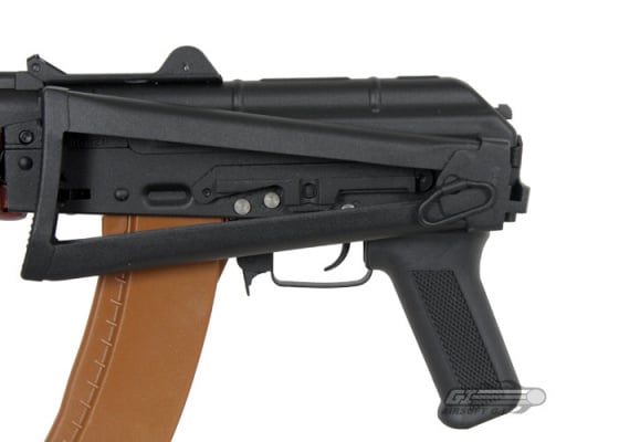 D Boy RK-01 AKS-74U WS Carbine AEG Airsoft Rifle ( Wood )