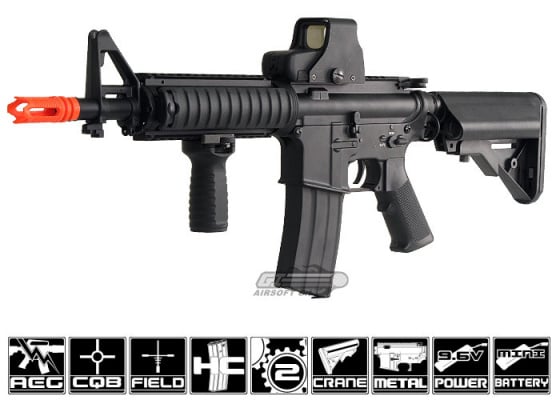 D Boy M4 CQBR Carbine AEG Airsoft Rifle ( Black )