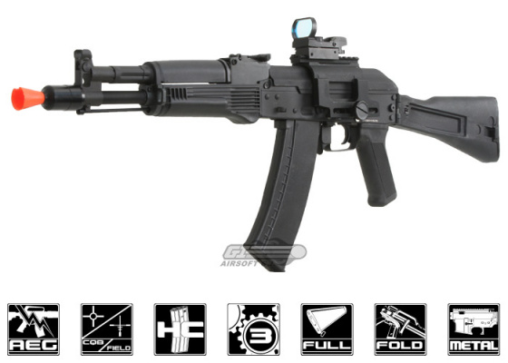 D Boy RK-08 AK105 Carbine AEG Airsoft Rifle ( Black )