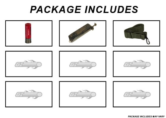 Double Eagle M3 Long Barrel / Retractable Multi-Shot Spring Airsoft Shotgun ( Black )