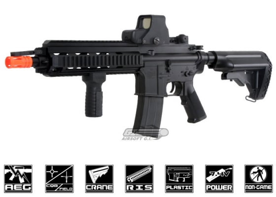 Double Eagle 614 LPEG Airsoft Rifle ( Black )