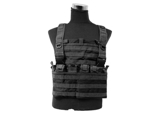Defcon 600 Denier Modular Pouch Plate Carrier ( Black )