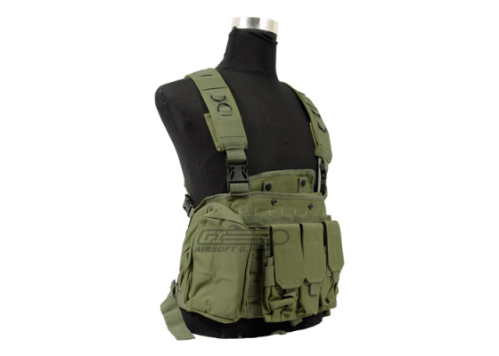 Defcon 600 Denier Commando Chest Rig ( OD Green )