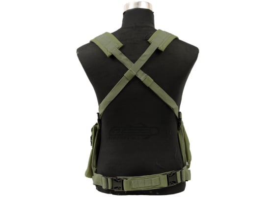 Defcon 600 Denier Commando Chest Rig ( OD Green )