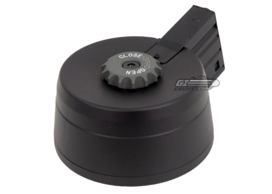 Echo 1 SR-25 2000 rd. AEG High Capacity Drum Magazine ( Black )