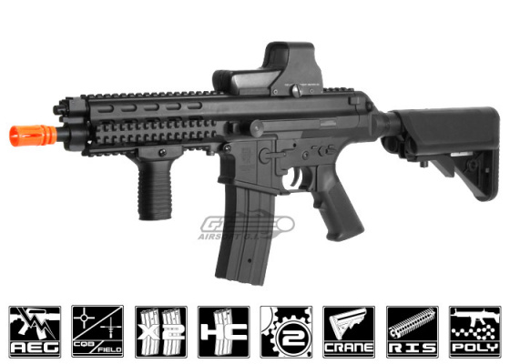 Echo 1 Robinson Armament XCR-C Short AEG Airsoft Rifle ( Black )