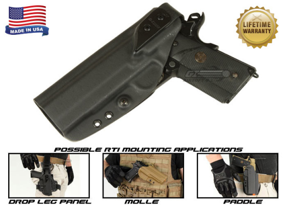 G-Code XST RTI 1911 w/ Rail Left Hand Holster ( Black )