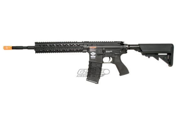 G&G Combat Machine CM16 R8-L M4 Carbine AEG Airsoft Rifle Battery and Charger Package ( Black )