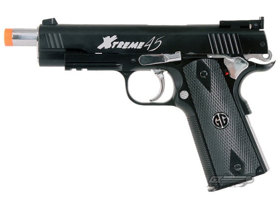 G&G Xtreme 45 CO2 Blowback Airsoft Pistol ( Black )