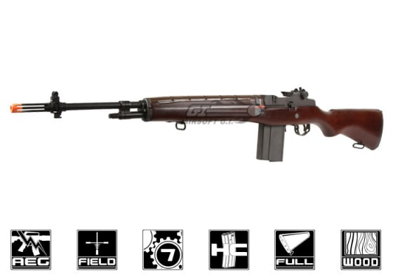 G&G GR14 Veteran M14 AEG Airsoft Rifle ( Wood )