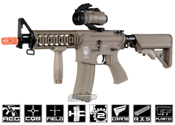 G&G GR15 Raider DST Plastic M4 Carbine Blowback AEG Airsoft Rifle ( Tan )