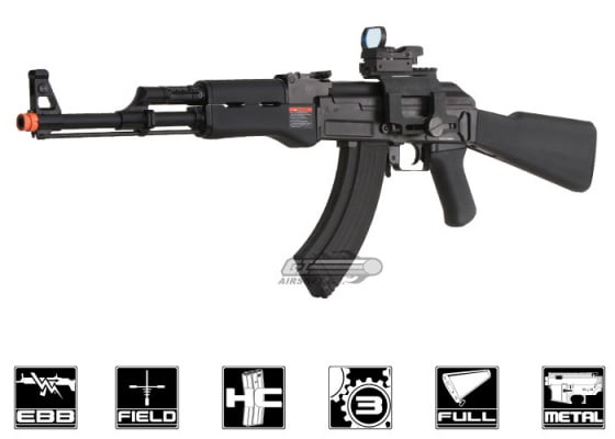 G&G RK 47 AK Blowback AEG Airsoft Rifle ( Black )