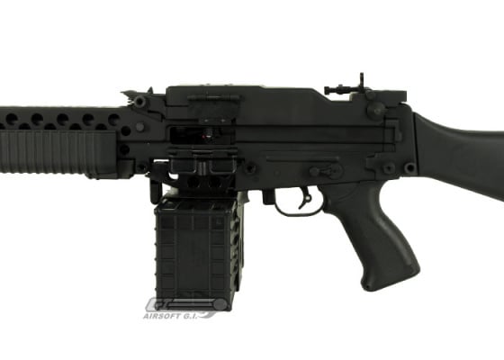 G&P Full Metal US Navy MK23 MG AEG Airsoft LMG