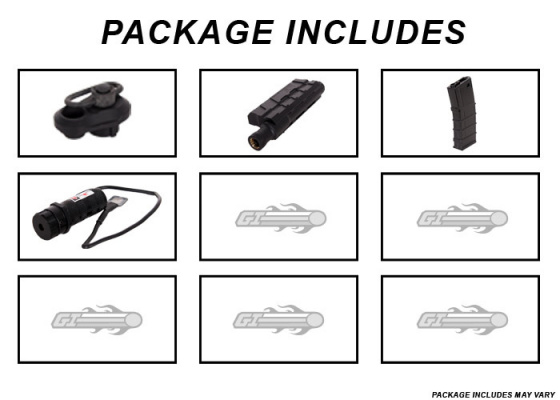 ICS M4 CQB AEG Airsoft Rifle w/ Folding Skeleton Stock ( Black )