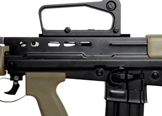 ICS L85 A2 Carbine AEG Airsoft Rifle ( OD Green / Black )
