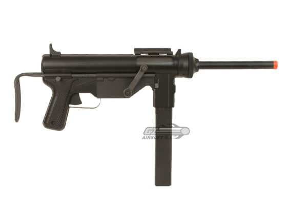 ICS Full Metal M3 Grease Gun AEG Airsoft SMG ( Black )