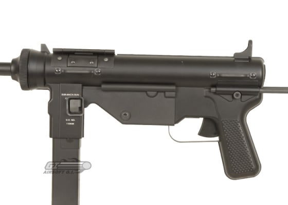 ICS Full Metal M3 Grease Gun AEG Airsoft SMG ( Black )